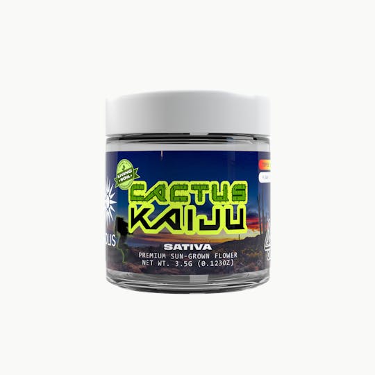 Solis - Cactus Kaiju | Jarred Flower (3.5g) | Sativa - 1