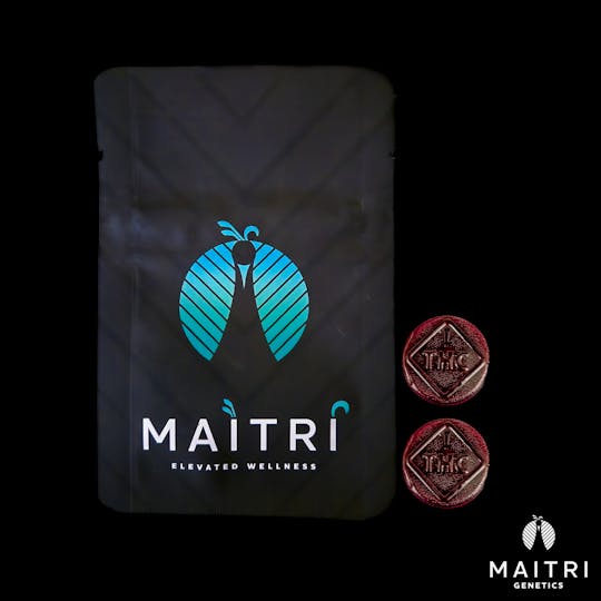 Maitri Genetics - Melon 10mg THC Troches | 2 pack - 1