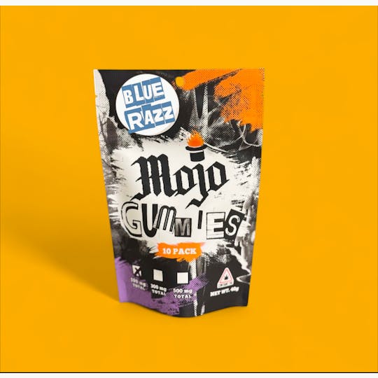 Mojo Medibles - MOJO BLUE RAZZ GUMMIES - 1