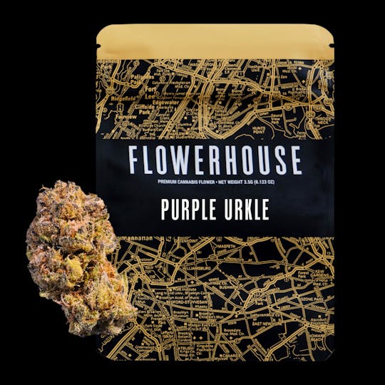 FlowerHouse New York - Purple Urkle 3.5g Premium Flower - 1
