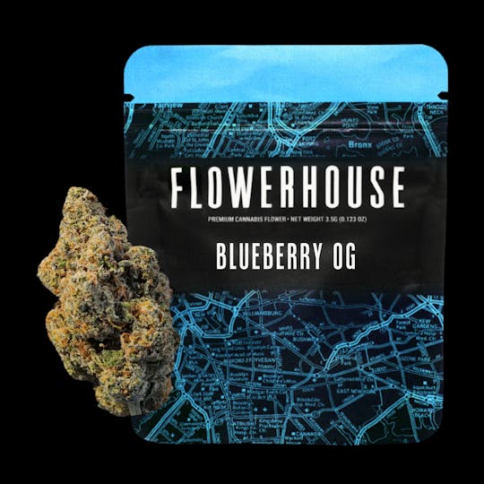 FlowerHouse New York - Blueberry OG 3.5g Premium Flower - 1
