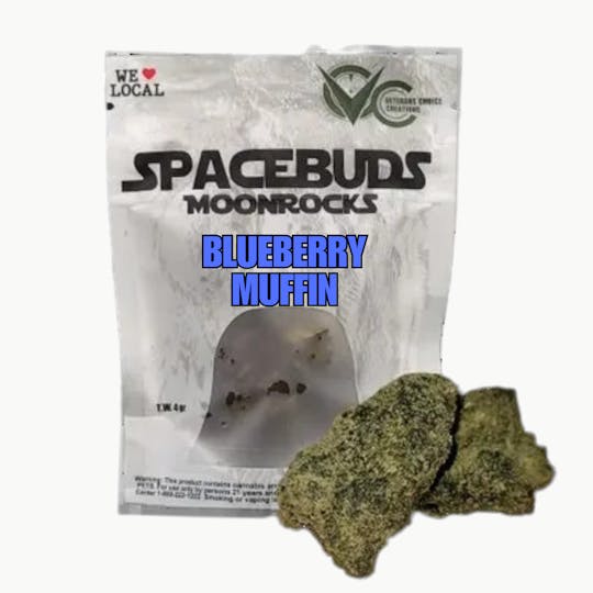 Spacebuds - 4g Moonrocks | Blueberry Muffin - 1