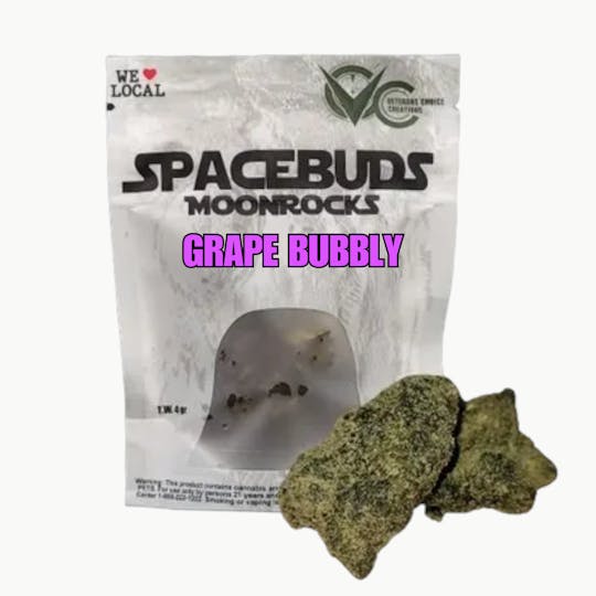 Spacebuds - 4g Moonrocks | Grape Bubbly - 1