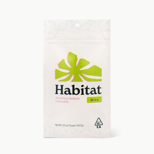 Habitat - Frosted Flakes - Bits (14g Smalls) Indoor Flower - 1