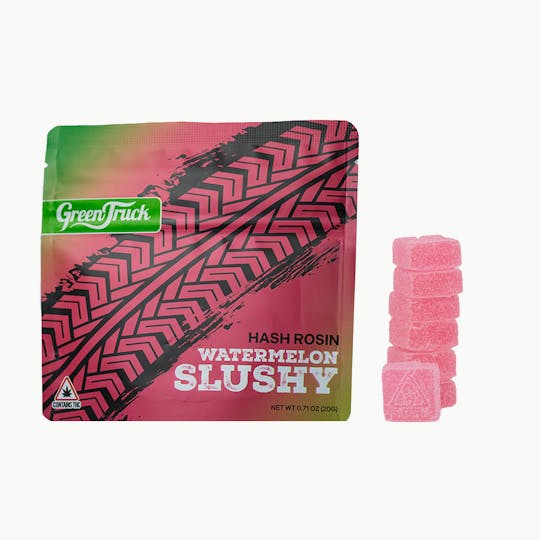 Green Truck - Green Truck - Watermelon Slushy Hash Rosin Gummies - 1