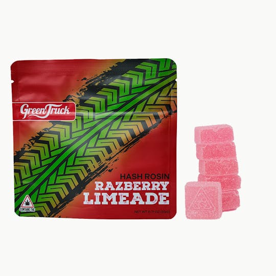 Green Truck - Green Truck - Razberry Limeade Hash Rosin Gummies - 1