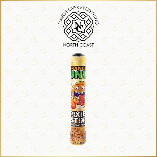 North Coast - North Coast Orange Runtz Hemp Paper Pixie Stix 1.5g - 1
