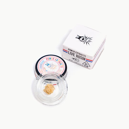 Punch Edibles & Extracts - Skippy Papaya Tier 3 Live Rosin Cold Cure Badder (1g) - 1
