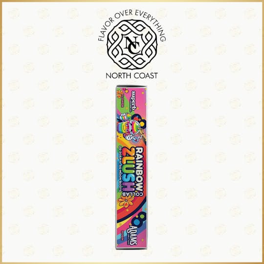 North Coast - North Coast Rainbow Zlush Rice Paper Donut 2.5g - 1