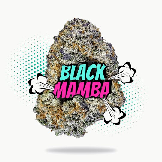 Frostiez - Black Mamba (3.5g - 1/8oz) - Topshelf Indoor - Hybrid - 1