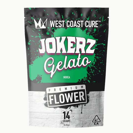West Coast Cure - Jokerz Gelato - 14G Premium Flower - 1