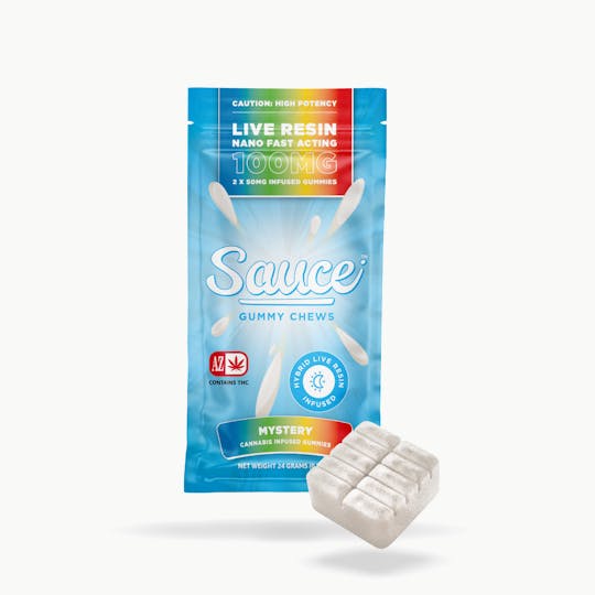 Sauce. - Sauce Gummy Chews - Mystery - 100MG Live Resin Edibles (AZ) - 1