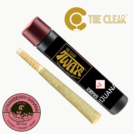 CLEAR Brands - TWAX Infused Pre-Roll 1g | Strawberry Banana - 1