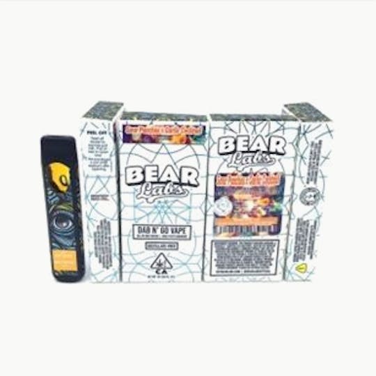 Bear Labs - Sour Peaches x Garlic Cocktail Dab N' Go Live Vape - 1g - 1