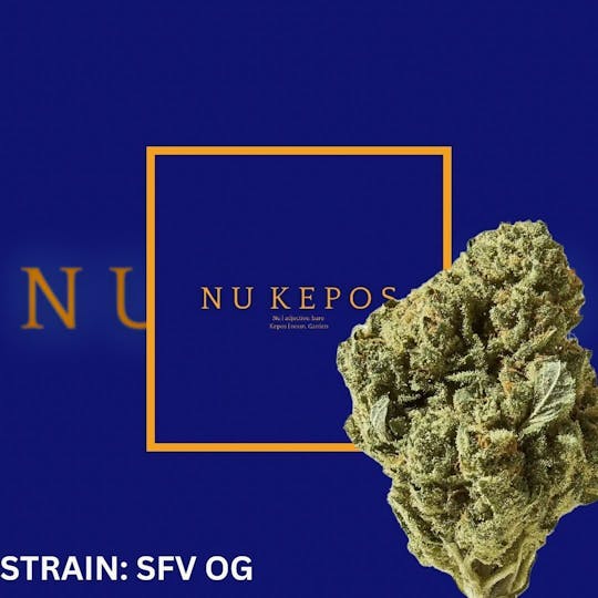 Nu Cannabis Brand - Kepos - SFV 28g - PREMIUM FLOWERS - 1