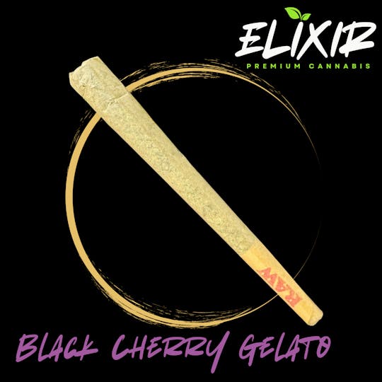 Elixir Extracts - Black Cherry Gelato Pre Roll - 1