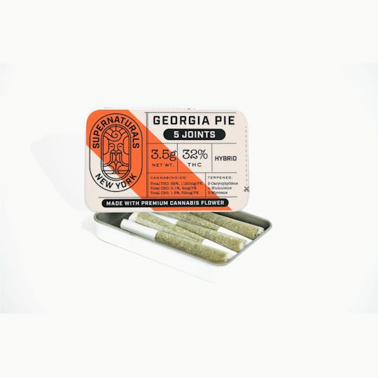 Supernaturals New York - GEORGIA PIE, Pre-Roll 5pk 3.5g - 1