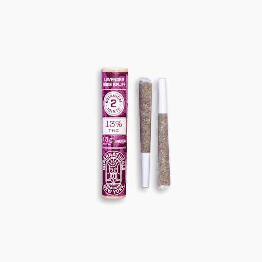 Supernaturals New York - LAVENDER ROSE SPLIFF, Botanical Pre-Roll 2pk 1.5g - 1