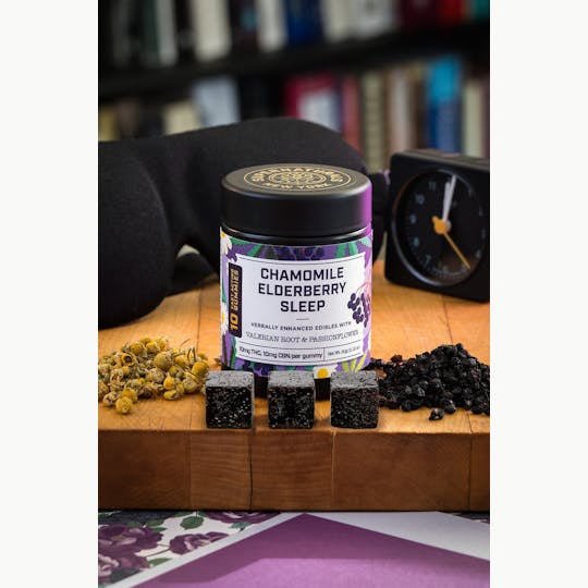 Supernaturals New York - CHAMOMILE ELDERBERRY SLEEP, 100mg 10pk Gummies - 1