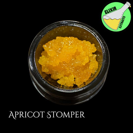 Elixir Extracts - Apricot Stomper Baller Jar 3.5G - 1