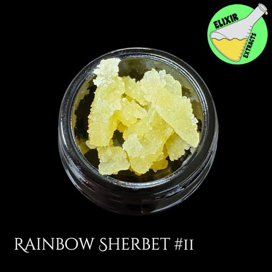 Elixir Extracts - Rainbow Sherbet #11 Baller Jar 3.5G - 1