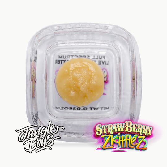 Jungle Boys - Jungle Boys | Strawberry Zkittlez - 1g Full Spectrum Live Rosin Batter - 1
