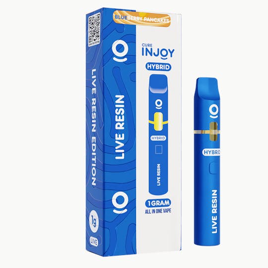 Cure Injoy - Cure Injoy 1g - Live Resin -Blueberry Pancakes (HYBRID) - 1