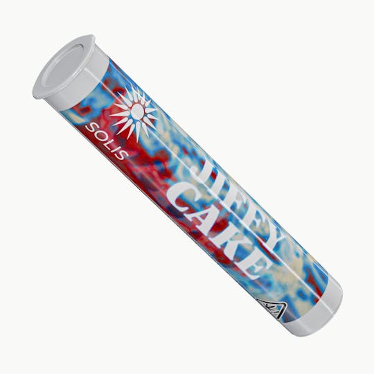 Solis - Jiffy Cake | Non Infused Pre Roll (1g) | Indica - 1