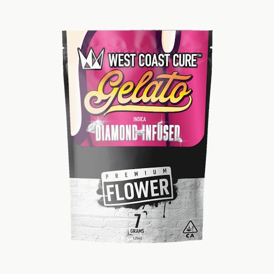 West Coast Cure - Gelato - 7G Diamond Infused Premium Flower - 1