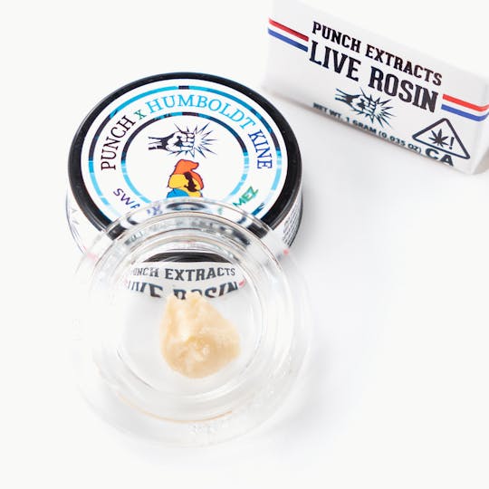 Punch Edibles & Extracts - Swamparelo Fumez Tier 2 Live Rosin Cold Cure Badder (1g) - 1