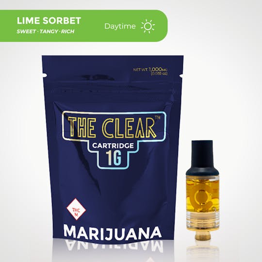CLEAR Brands - Elite Cartridge 1000mg | Lime Sorbet - 1