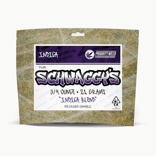 Schwaggy's - Schwaggy's Pre-ground 21.0g Pouch Indica Blend - 1