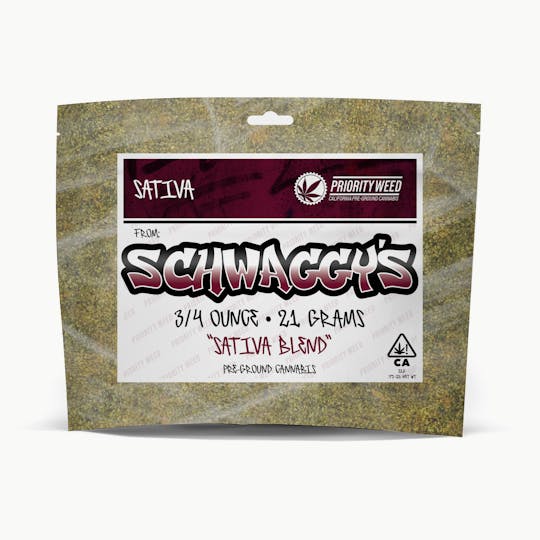 Schwaggy's - Schwaggy's Pre-ground 21.0g Pouch Sativa Blend - 1