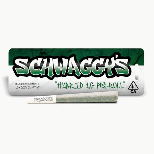 Schwaggy's - Schwaggy's Pre-Roll 1.0g Hybrid Blend - 1