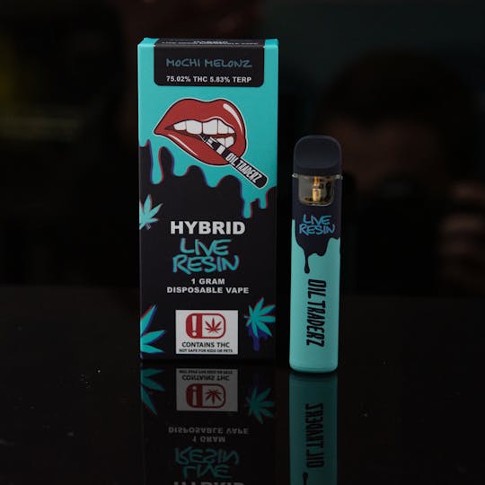 Oil Traderz - 1g Mochi Melonz Live Resin Disposable - Oil Traderz (Hybrid) - 1