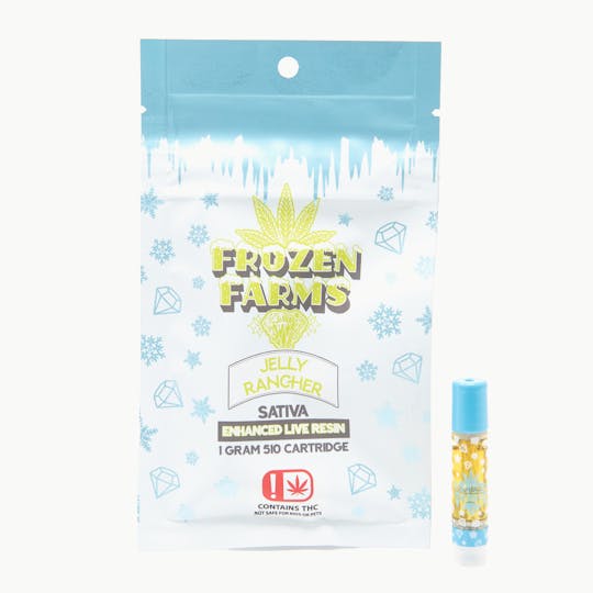 Frozen Farms - Frozen Farms - Jelly Rancher - 1G Live Resin Cartridge (SATIVA) - 1