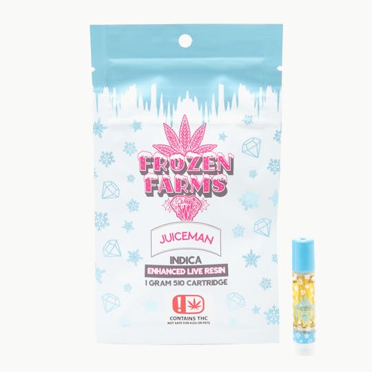 Frozen Farms - Frozen Farms - Juiceman - 1G Live Resin Cartridge (INDICA) - 1