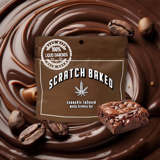 Scratch Baked - Mocha Brownie Bar Mini - 1