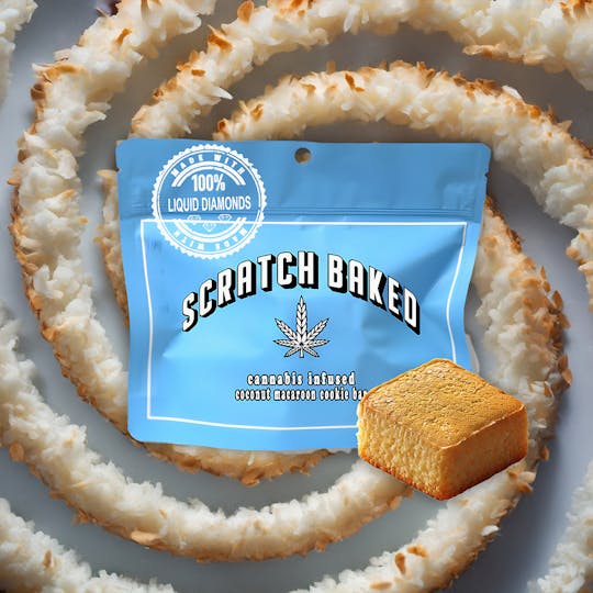 Scratch Baked - Coconut Macaroon Cookie Bar Mini - 1