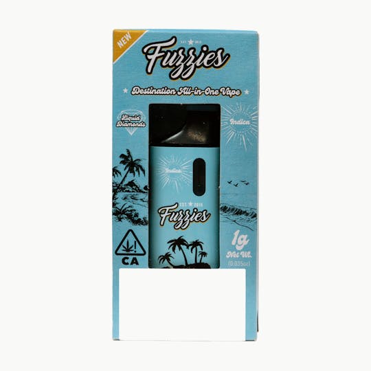Fuzzies - Fuzzies Destination 1g AIO - Forbidden Fruit Indica - 1