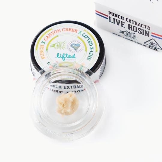 Punch Edibles & Extracts - Sour Nectarine Papaya Tier 4 Live Rosin Cold Cure Badder (1g) - 1