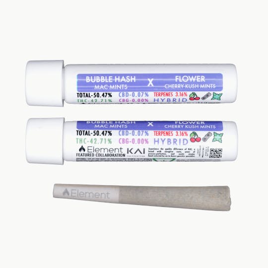 Element - Element Live Hash Joint 1g - Cherry Kush Mints x MAC Mints - 1