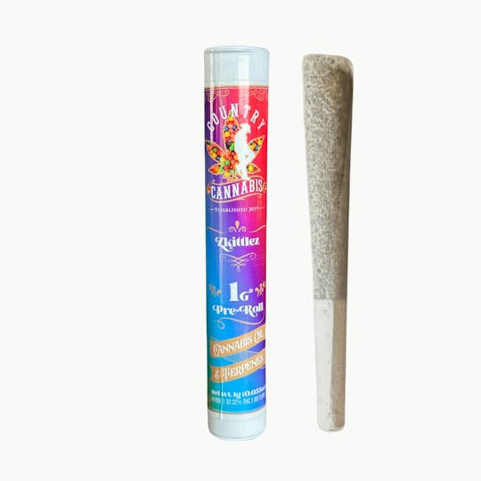 Country Cannabis - Zkittles | Infused Pre-Roll | 1G - 1