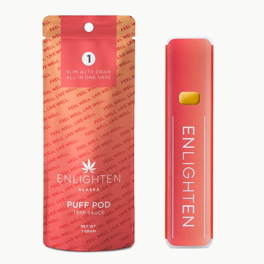 Enlighten - Bob's Cheddar Terp Sauce Puff Pod - 1g - 1