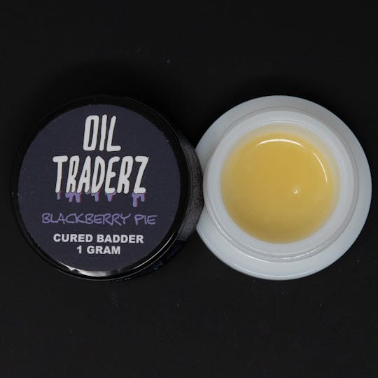 Oil Traderz - 1g Blackberry Pie Cured Badder - Oil Traderz (Indica) - 1