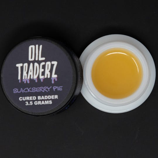 Oil Traderz - 3.5g Blackberry Pie Cured Badder - Oil Traderz (Indica) - 1