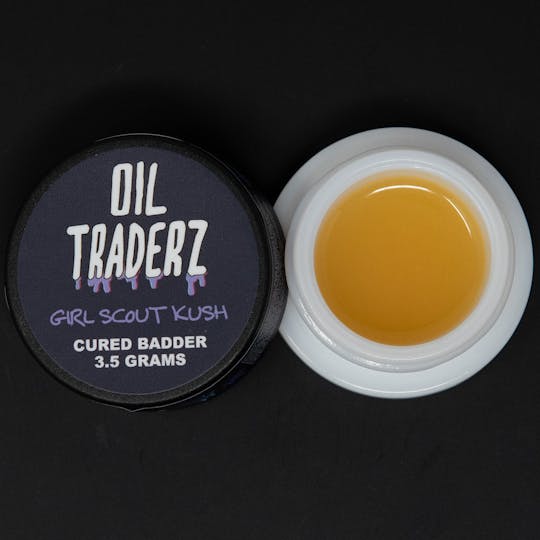 Oil Traderz - 1g Girl Scout Kush Cured Badder - Oil Traderz (Indica) - 1