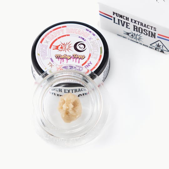 Punch Edibles & Extracts - TK Straw Donny Tier 4 Live Rosin Cold Cure Badder (1g) - 1