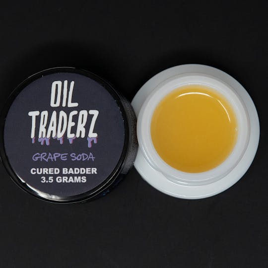 Oil Traderz - 3.5g Grape Soda Cured Badder - Oil Traderz (Indica) - 1