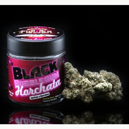 Shasta Flower and Hash Company - Shasta Flower Co. Black Bubblegum Horchata 3.5g - 1